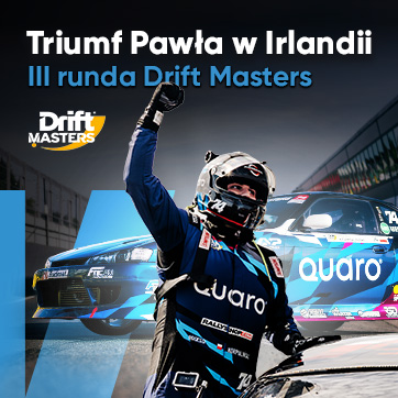 Korpuliński zdobywa Irlandię. Perfekcyjny weekend i fotel lidera Drift Masters